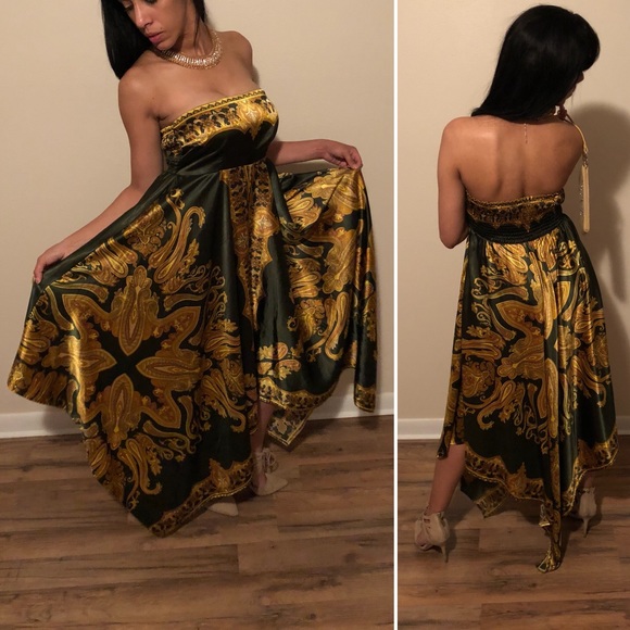 Forever 21 Dresses & Skirts - (2 for $20) Beautiful Silky Strapless Dress